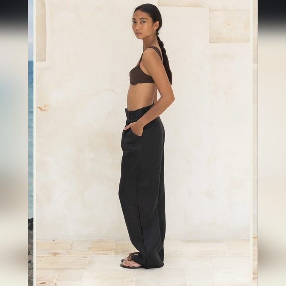 Minggu the Label Cairo Pants in Black - Picture 2 of 6